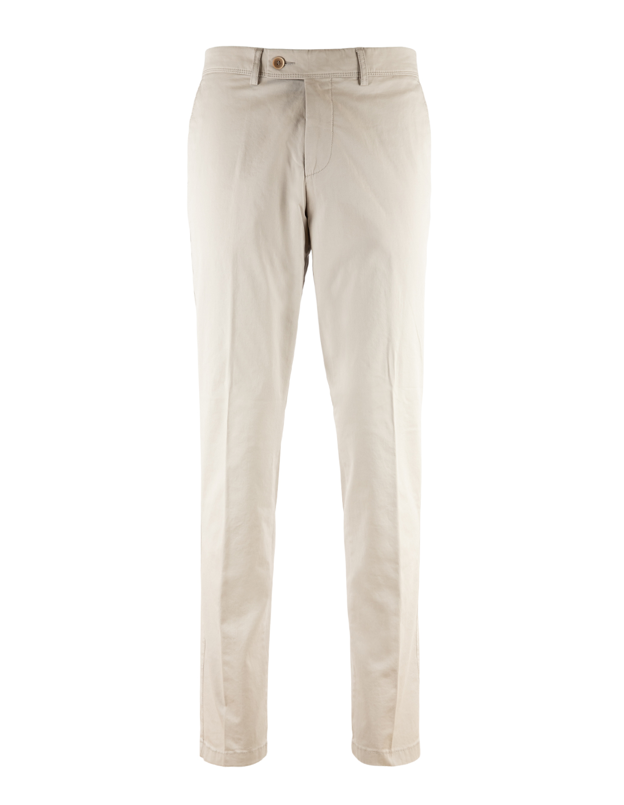 Regular Chinos Bomull Stretch Ljusbeige 56