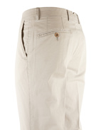 Regular Chinos Bomull Stretch Ljusbeige