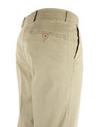 Regular Chinos Bomull Stretch Mossgrön 54