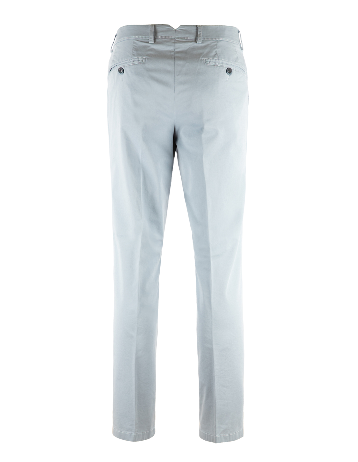 Regular Chinos Bomull Stretch Ljusblå