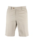 Shorts Bomull Stretch Ljusbeige