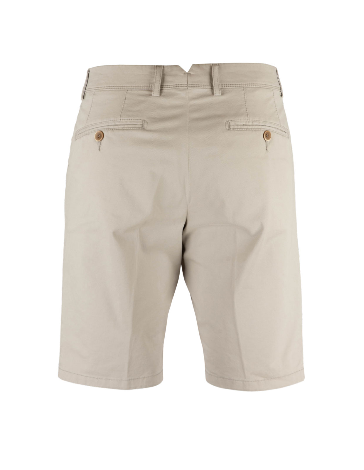 Shorts Bomull Stretch Ljusbeige
