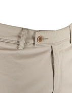 Shorts Bomull Stretch Ljusbeige