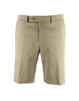 Shorts Bomull Stretch Mossgrön