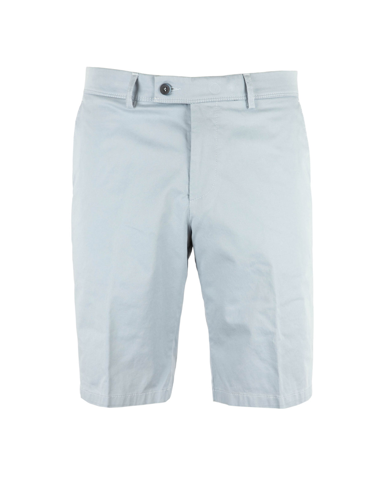 Shorts Bomull Stretch Ljusblå