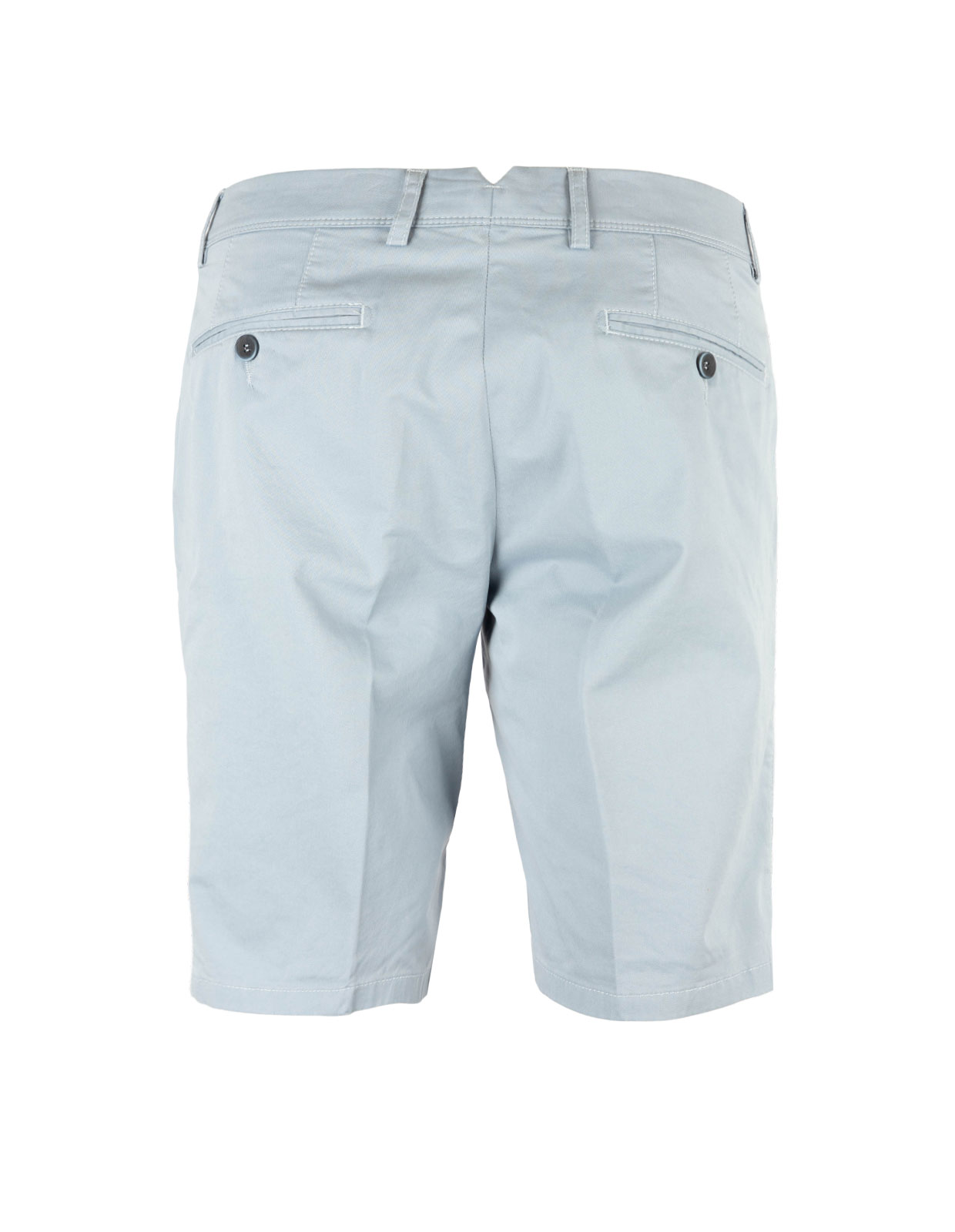 Shorts Bomull Stretch Ljusblå