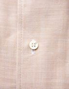 Slimline Skjorta Helskuren Krage Beige