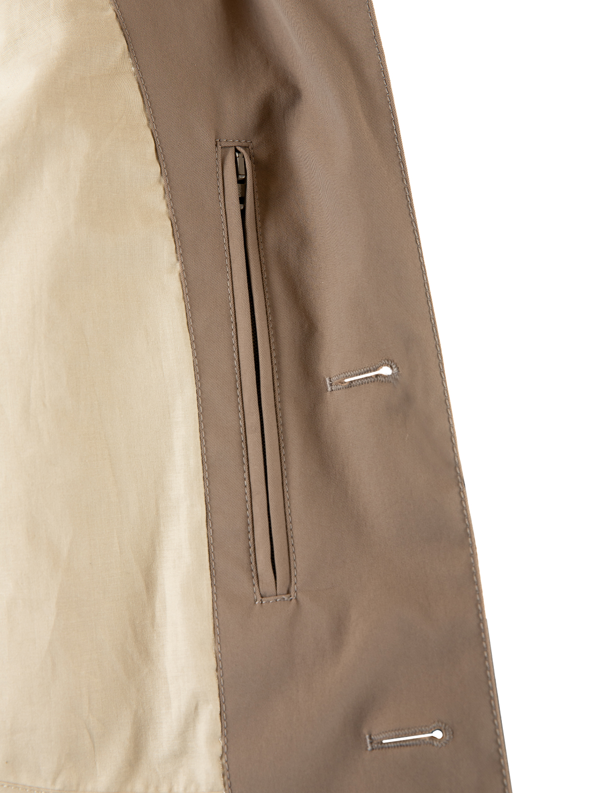 Jacka Patch Pockets Gråbeige
