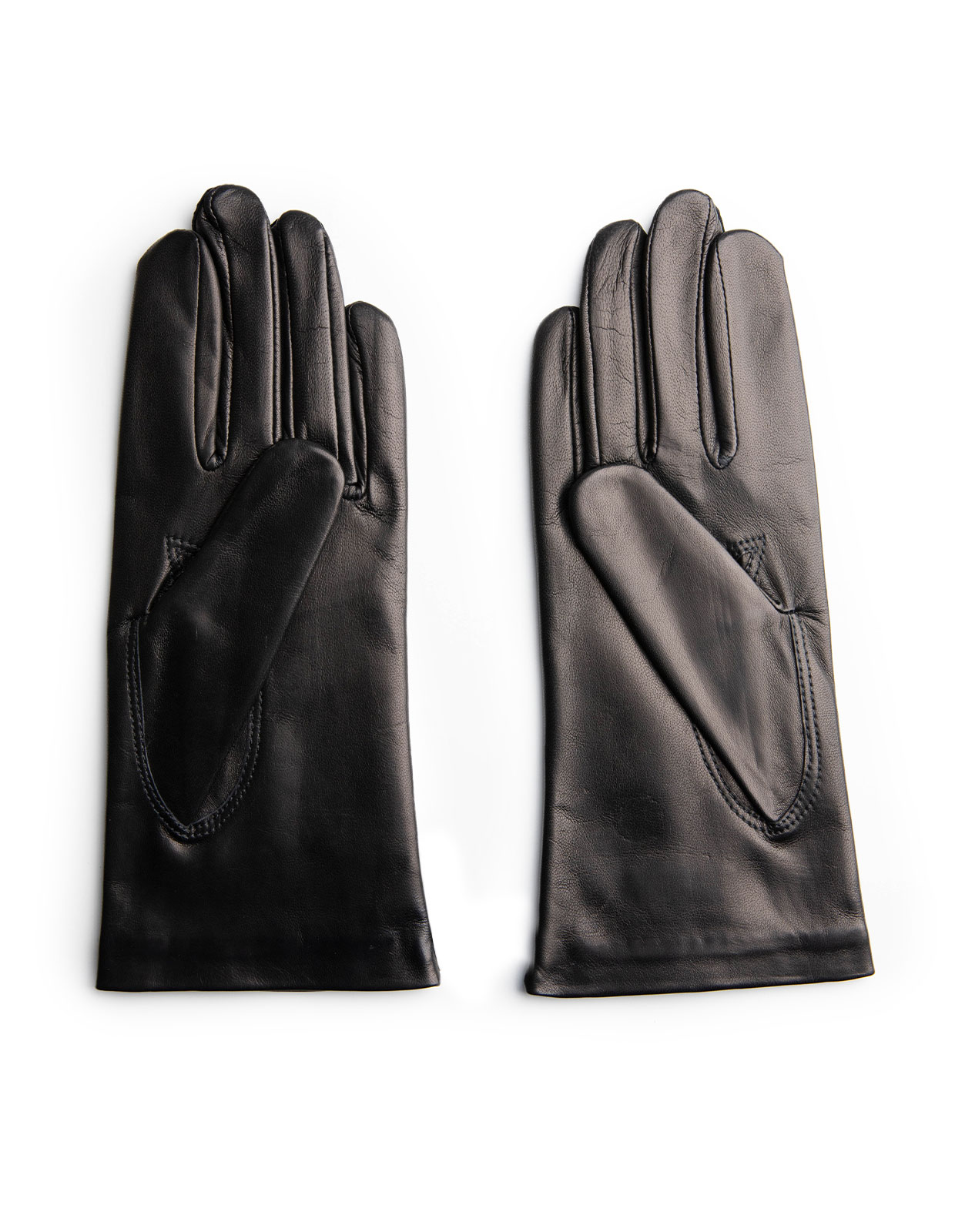 Jane Handske Läder Svart