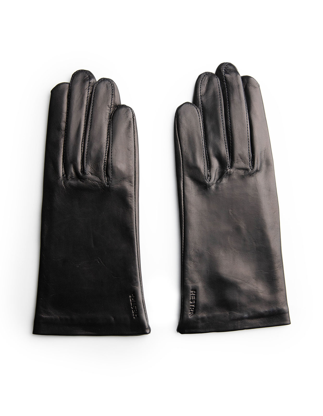 Jane Handske Läder Svart