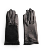 Jane Handske Läder Svart