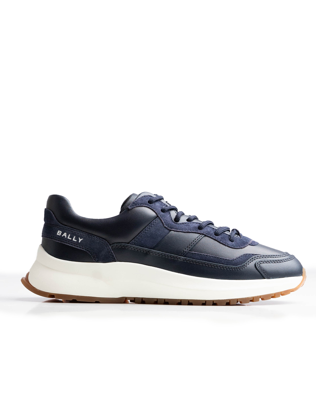 Dennys Sneakers Läder Mörkblå