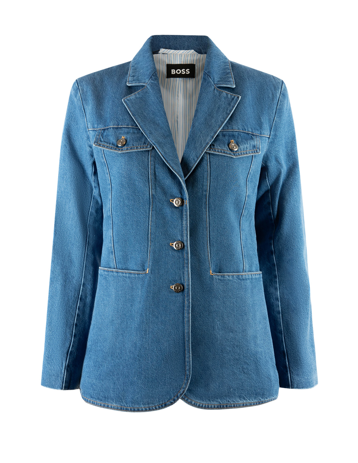 Juskfin Kavaj Denim Blå