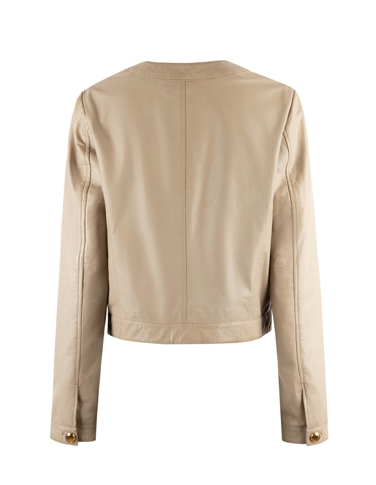 Halo Skinnjacka Ljusbeige