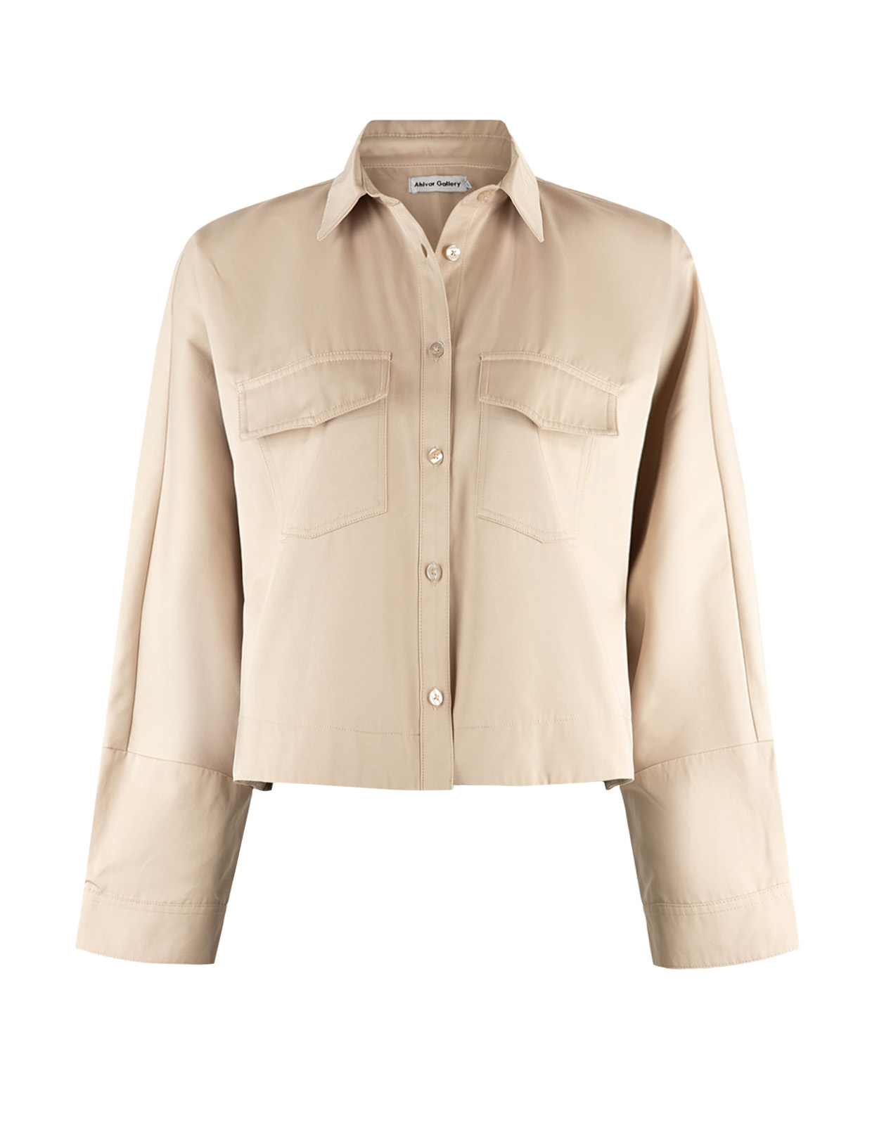Kori Overshirt Gråbeige