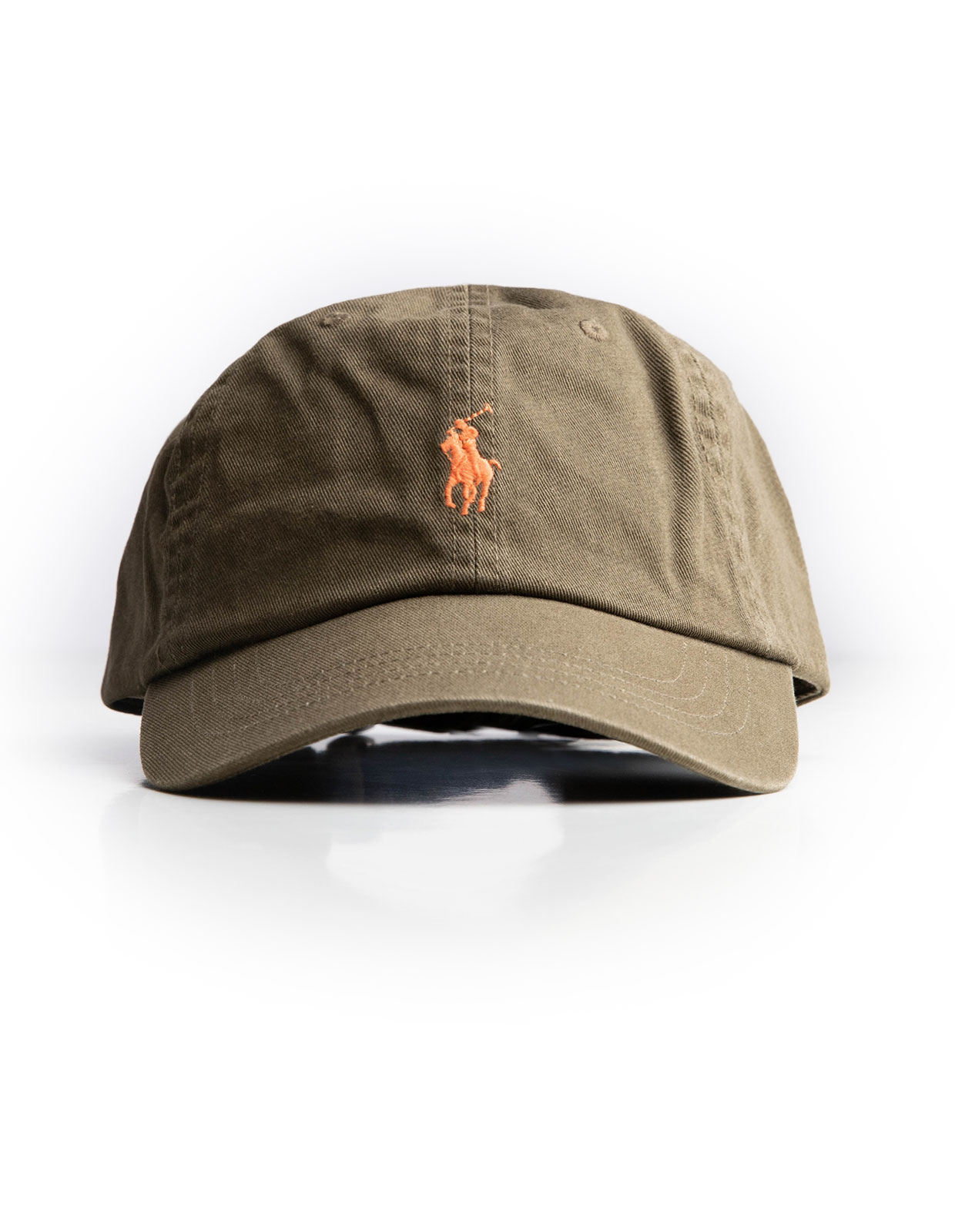 Sport Cap Cotton Twill Olivgrön One Size