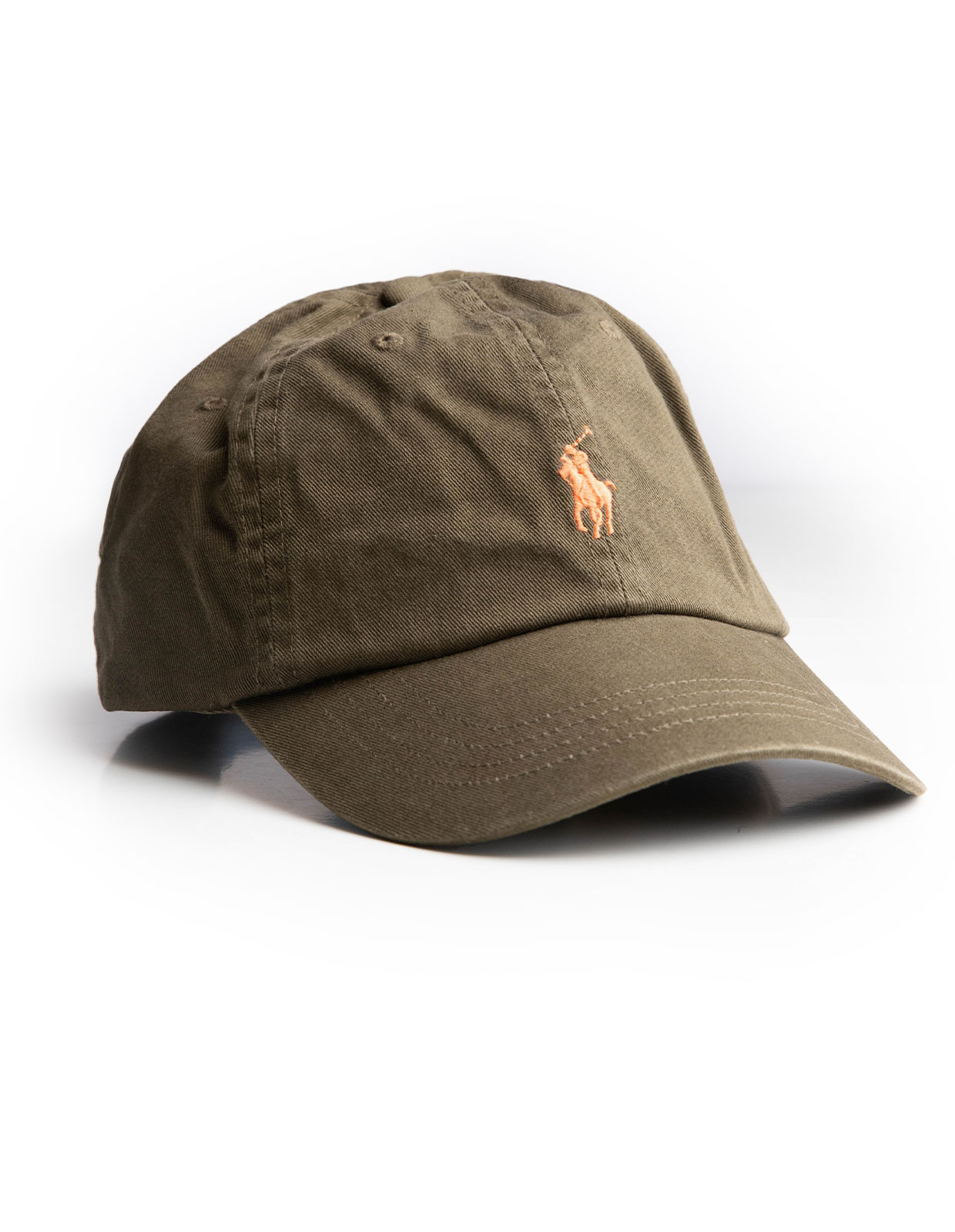 Sport Cap Cotton Twill Olivgrön One Size