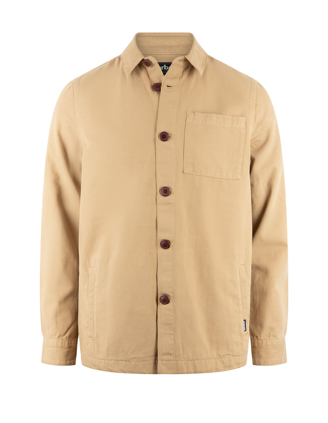 Barbour Overshirt Ljusbeige