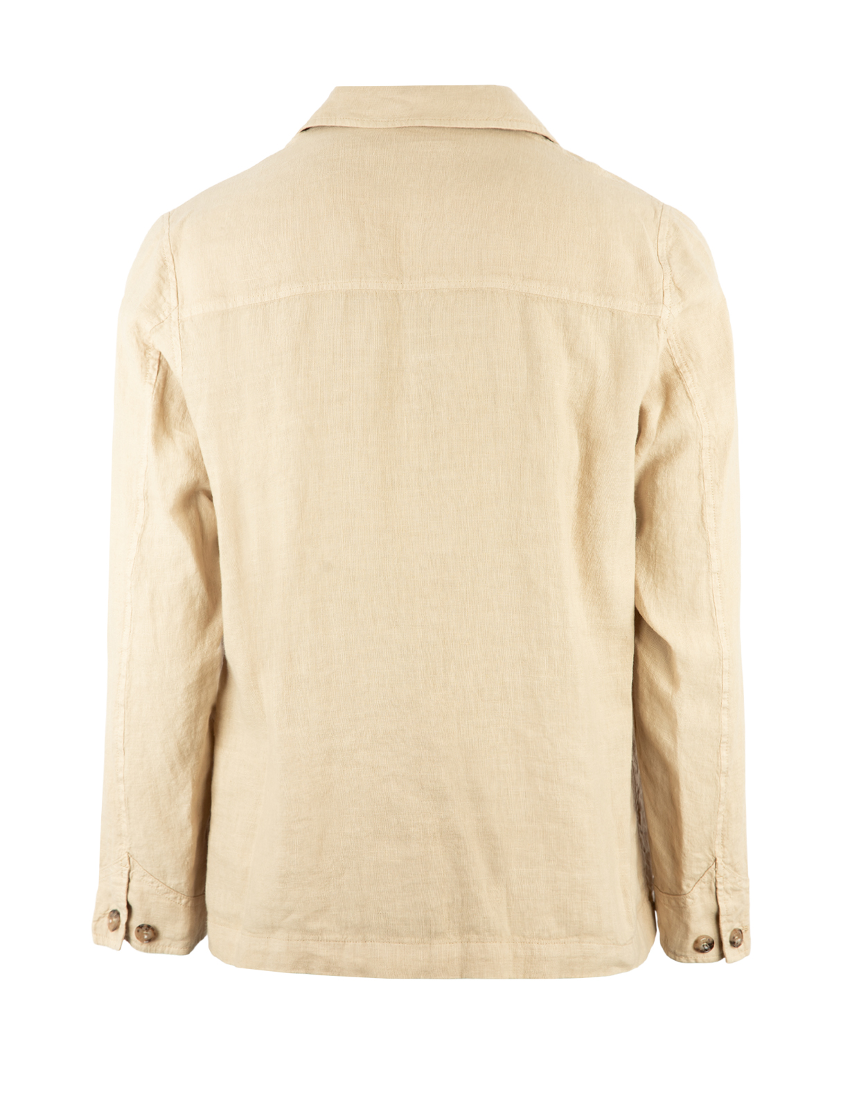 Constantin Overshirt Linne Beige