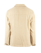 Constantin Overshirt Linne Beige XXL