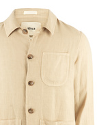 Constantin Overshirt Linne Beige XXL