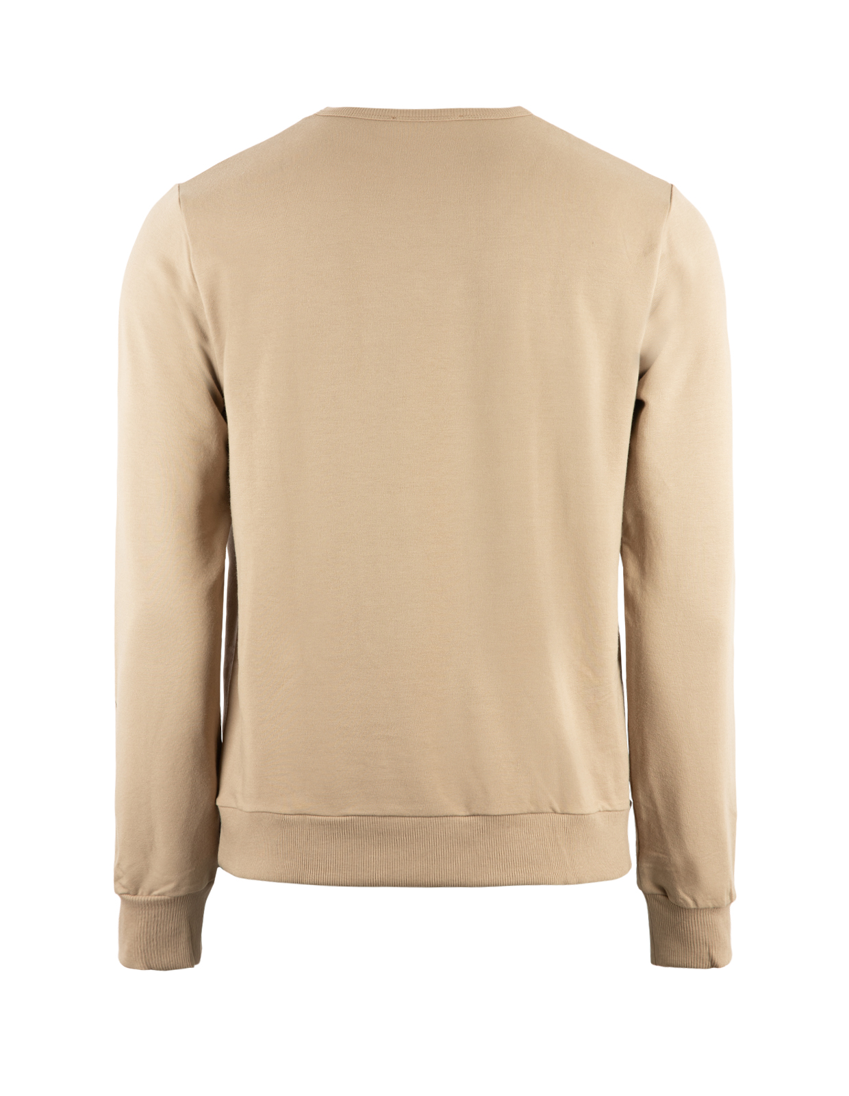 College Sweatshirt Mörkbeige