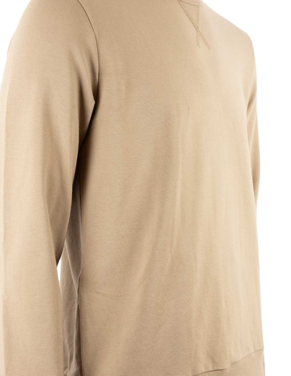 College Sweatshirt Mörkbeige