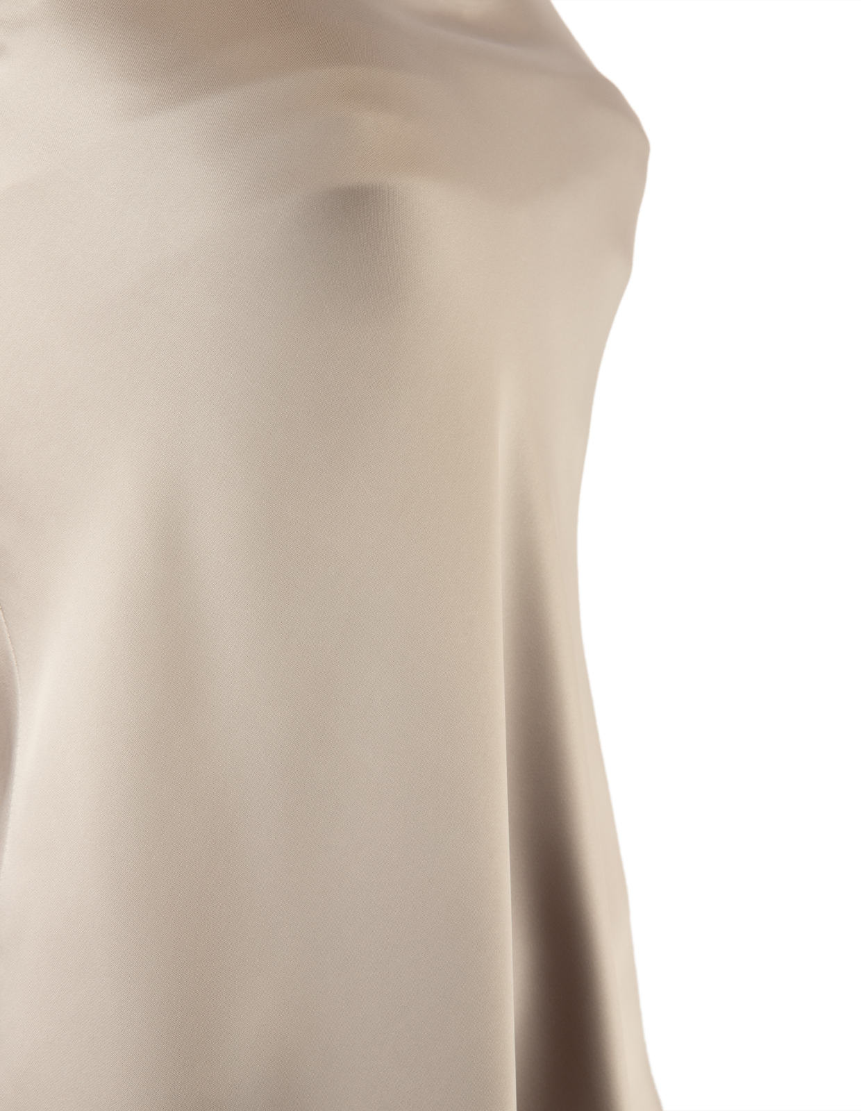 Satin Top Ljusbeige 42