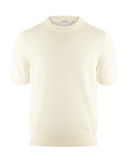 T-Shirt Stickad Benvit 50