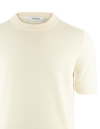 T-Shirt Stickad Benvit