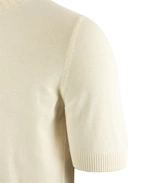 T-Shirt Stickad Benvit 50