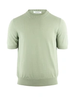 T-Shirt Stickad Ljusgrön