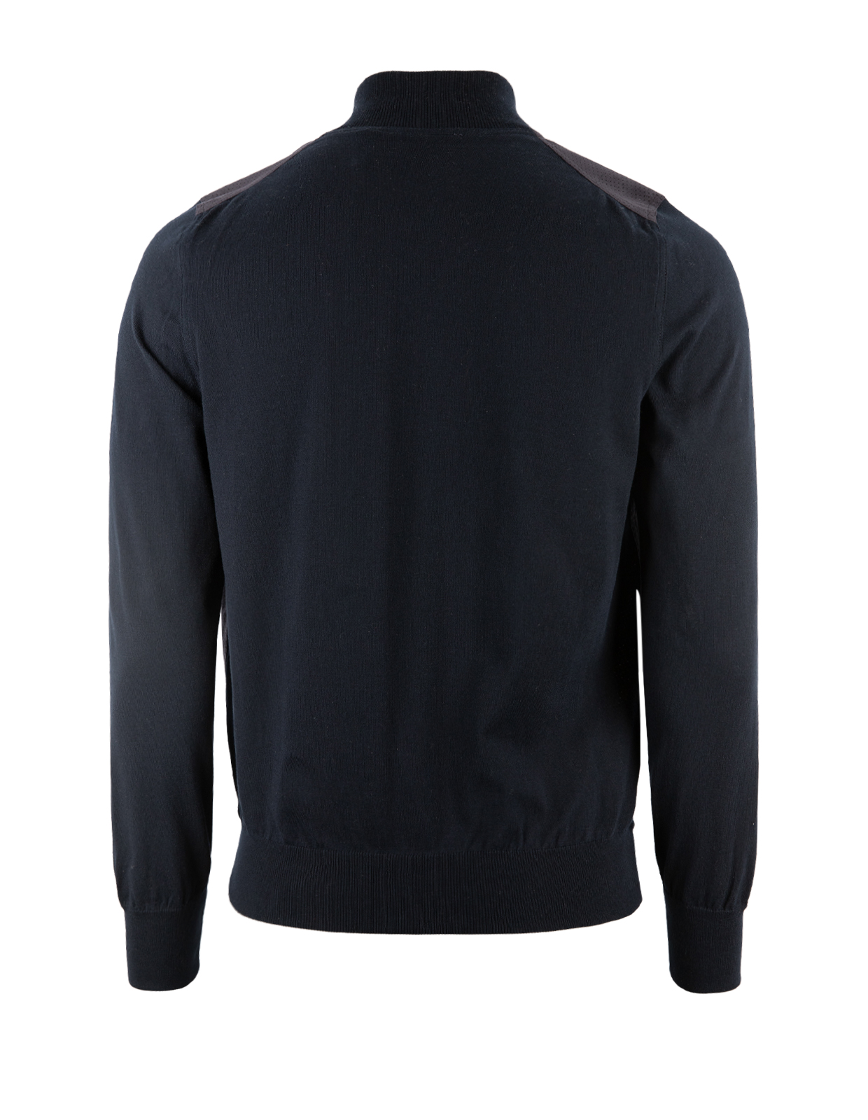 Full-zip Ull/Alcantara Navy