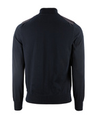 Full-zip Ull/Alcantara Navy