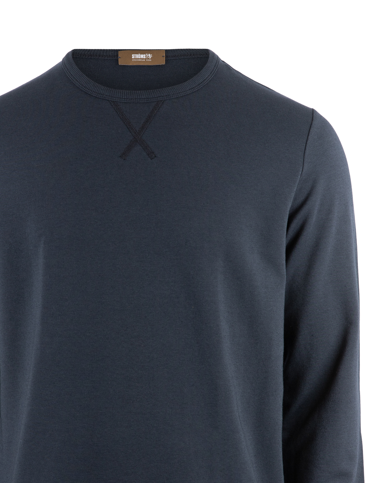 College Sweatshirt Marinblå