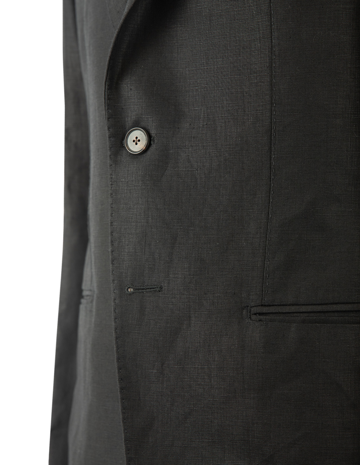 Sartorial Jacket Linne Svart