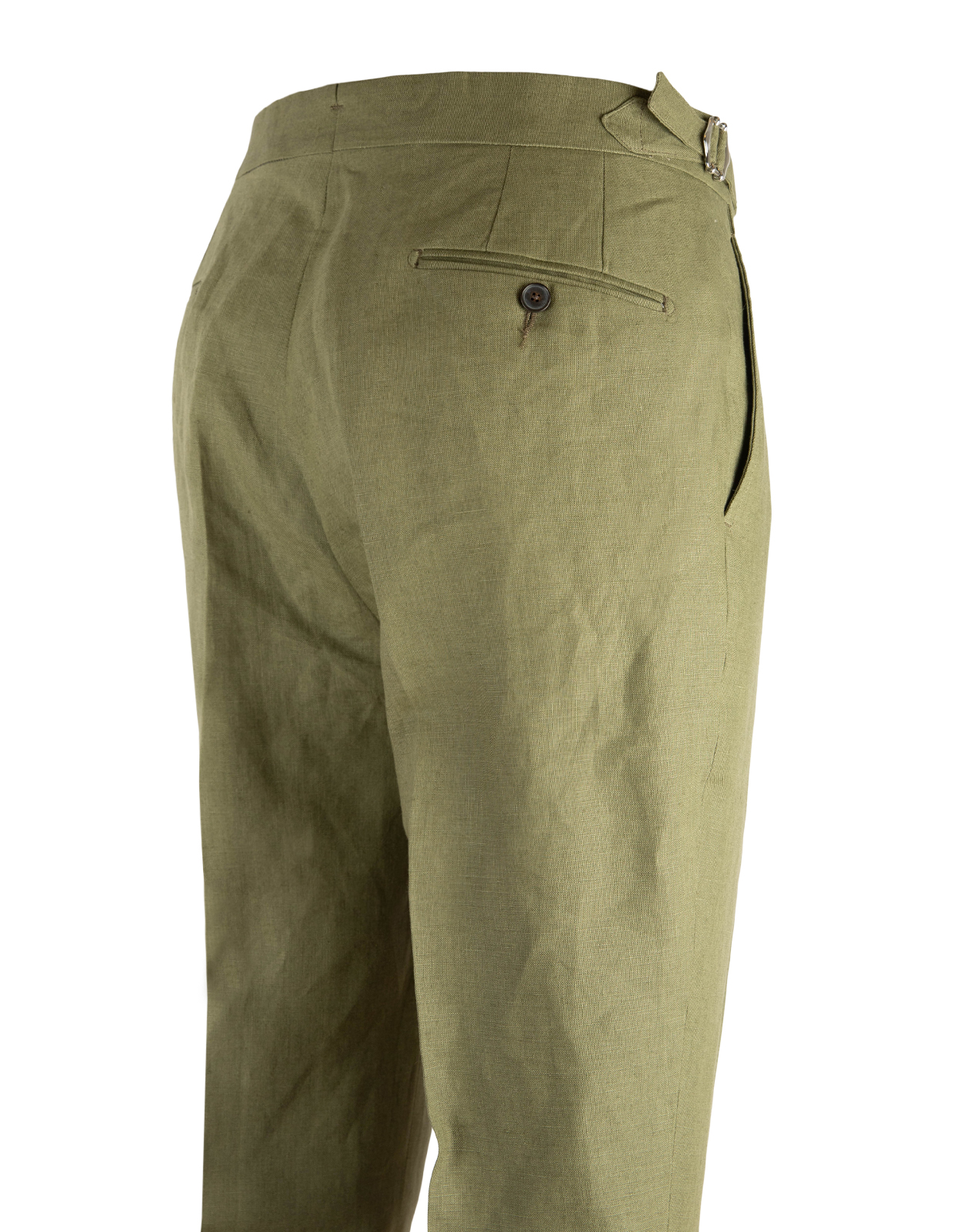 Sartorial Trouser Linne Grön