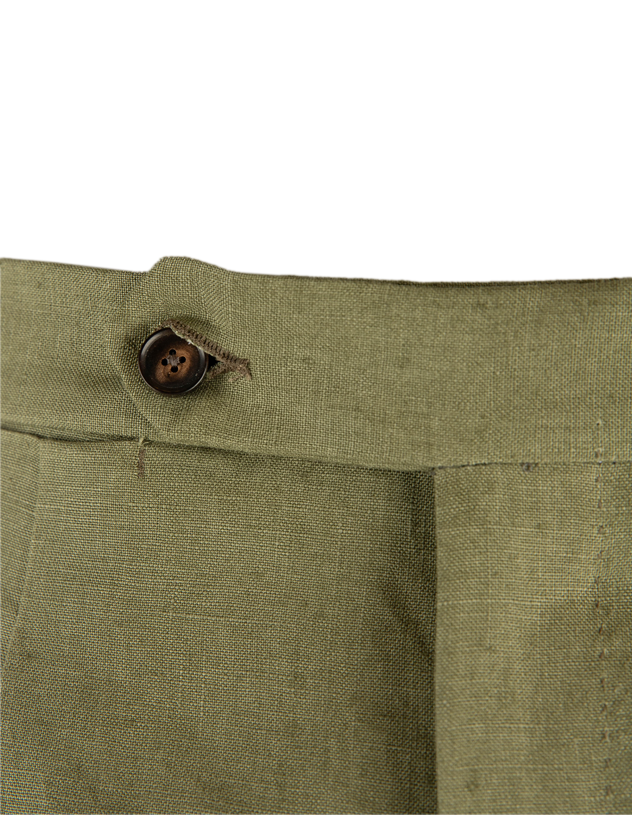 Sartorial Trouser Linne Grön 54