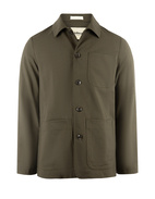 Constantin Overshirt Teknisk Ull Olivgrön