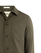 Constantin Overshirt Teknisk Ull Olivgrön