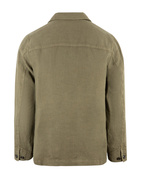 Constantin Overshirt Linne Mörkgrön