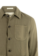 Constantin Overshirt Linne Mörkgrön