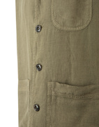 Constantin Overshirt Linne Mörkgrön
