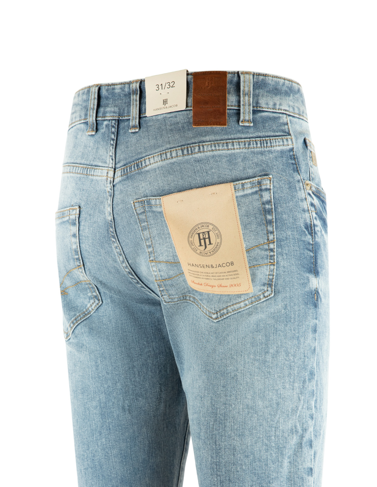 5-pkt Cape Town Jeans Ljusblå