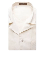 Resort Skjorta Linne Beige