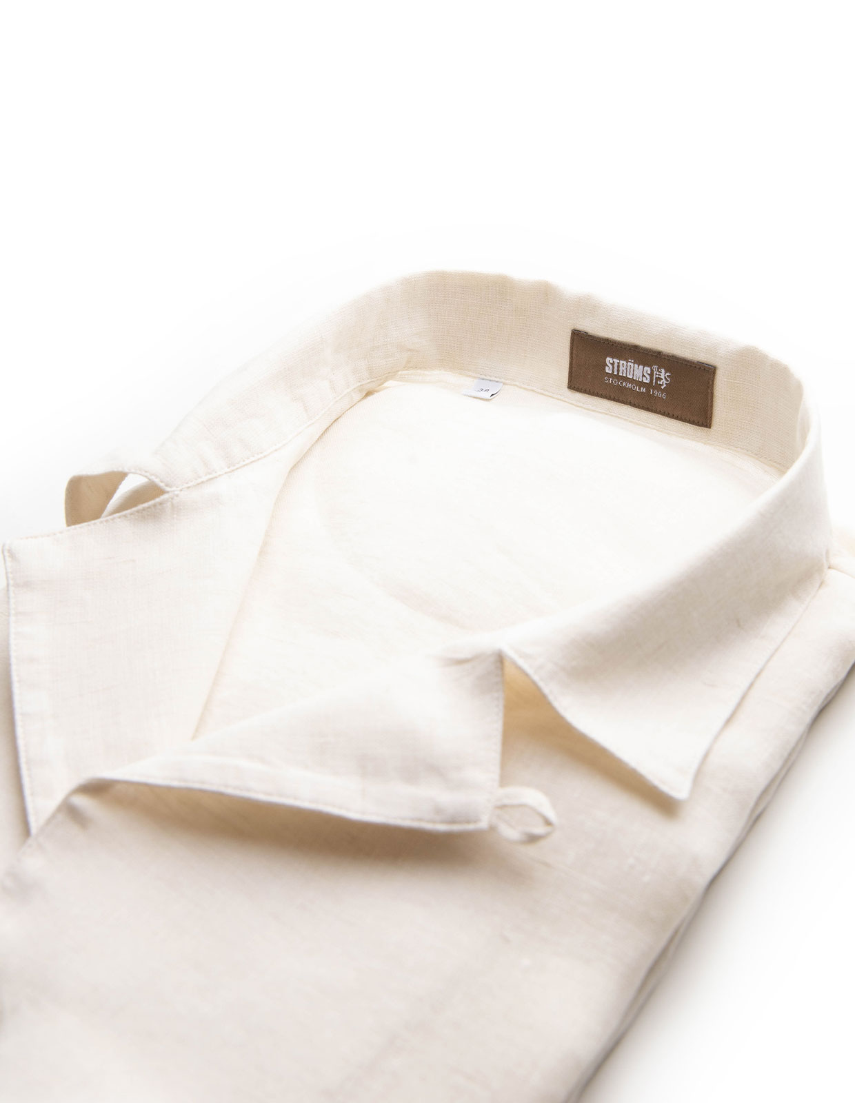Resort Skjorta Linne Beige