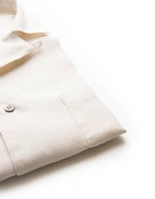 Resort Skjorta Linne Beige