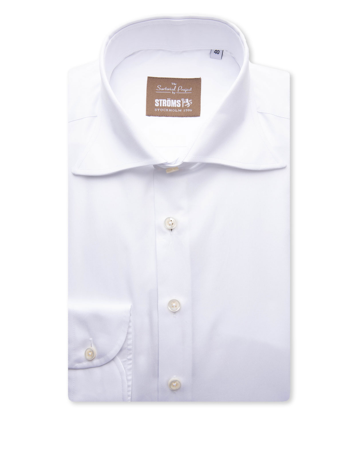 Sartorial Shirt II Bomull Vit 40