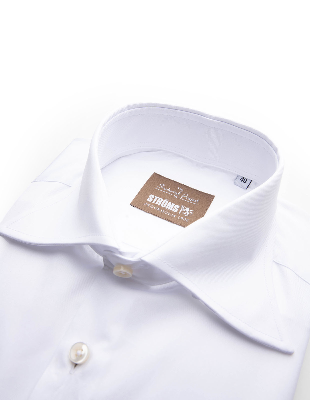 Sartorial Shirt II Bomull Vit 40