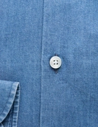 Sartorial Shirt Denim Tvättad Blå 45